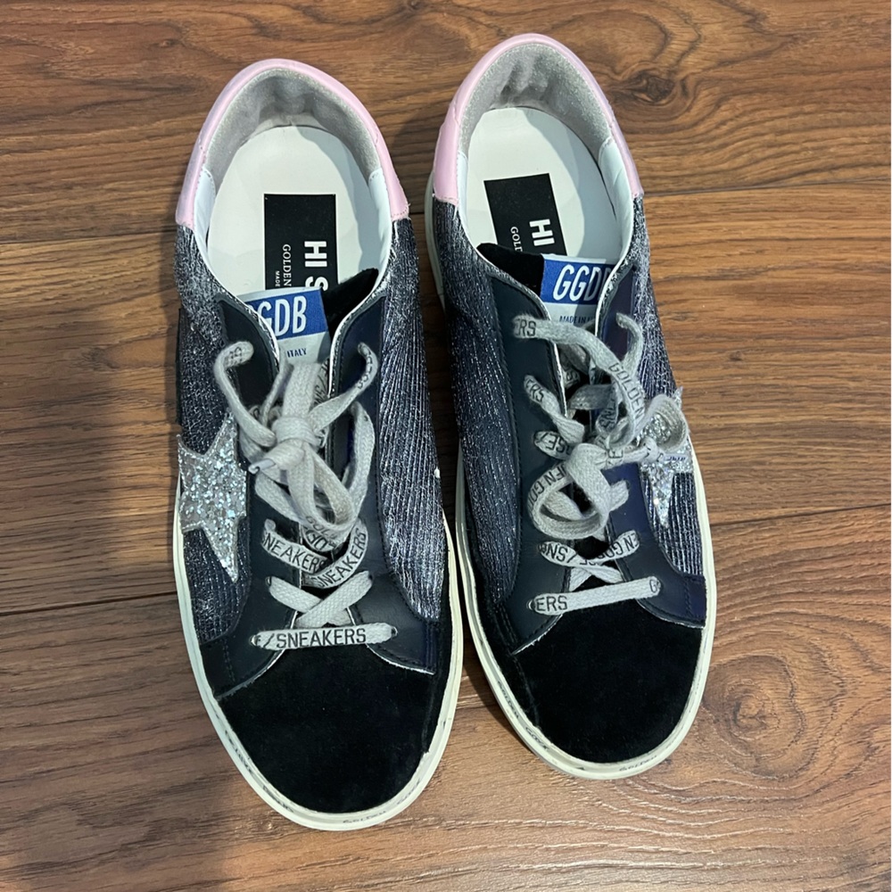 Golden Goose Hi Star - Size 8 (39)